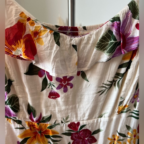 Old Navy Multi Coloured Floral Dress - XL - Picture 4 of 9